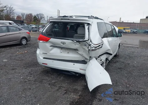 2012 Toyota Sienna Limited 7 Passenger from USA, damaged, VIN 5TDDK3DC6CS032552
